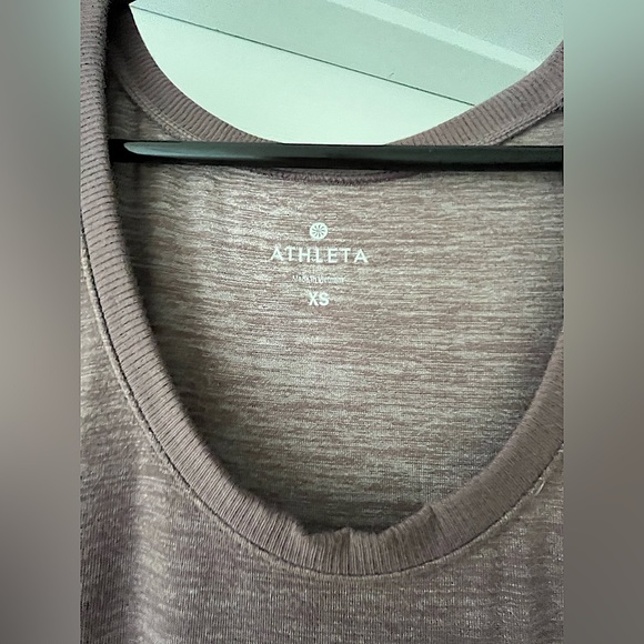 NWOT ATHLETA Odyssey Tee-Dress Lavender XS - Picture 5 of 5